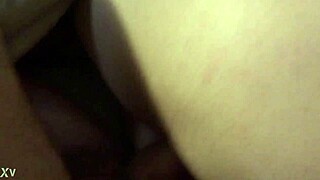 Having fun with amateur wife activities.