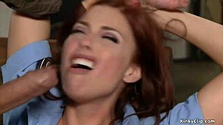 milf officer anal fucked in bondage