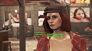 Fallout 4 brings piper's love to life with strapon action between brunettes 😏🔥