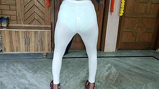 How Did This Teen Get Tricked Into Naked Yoga With Personal Trainer Sucking Cock?