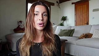 Cum eating instructions guide with femdom tutorial on swallowing and jerk off directions