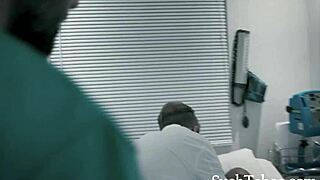 this perverted doctor gave hot teen patient arya fae a deep vaginal probe during her checkup