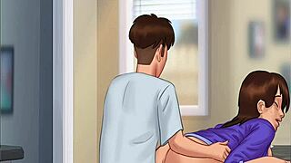 Intense fucking with assorted big booty babes