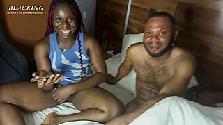 Big Pussy BBW Bent Over for Doggystyle Riding on Wet Black Melanin Behind the Scenes