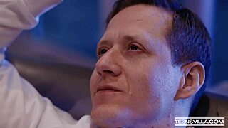 Petite teen Alexis Tae and Molly Little handle big cock in taboo pov reality