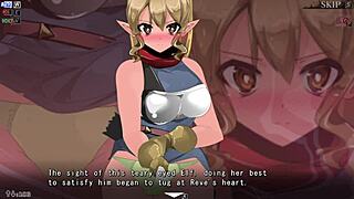 I remember that intense Yume-same elf defeat scene with the tall figure