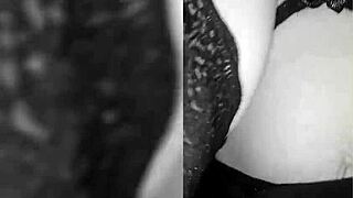 She gifted me lingerie, and then things got casual as my roommate rode cowgirl style in the dorm.