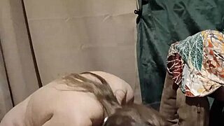 I feel so dominated as slave worshiping my French femdom goddess in bondage play