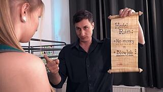 i love how my teen step sisters share my huge cock in this passionate threesome