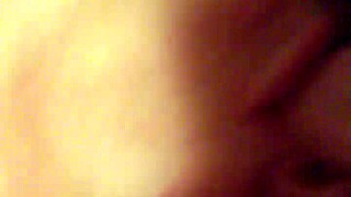 bbw gives blowjob to fat penis and sucks cock in hardcore action. tits bounce wildly during the intense sucking session.