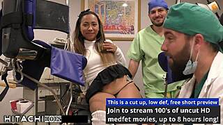 freshman gets mandatory hitachi orgasm from doctor-tampa - melany lopez?
