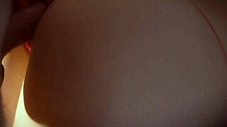 my roommate pulled my panties aside and fucked me good