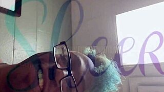 College teen 18+ sucks dick and gets load on her face in dorm bathroom for being late