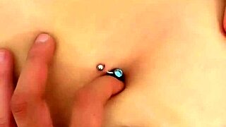 A good finger slides into this beautiful navels tight spot