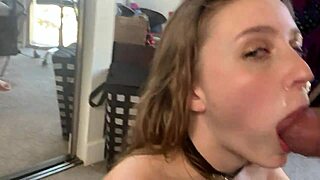 Teen Blonde Laney Grey With Blue Eyes Natural Tits Takes Facial Cumshot From Brad Newman Monster Cock