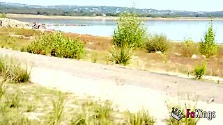 Briseida Myers, let's get horny in the swamp for nudist outdoor quickie fuck, says the European brunette.