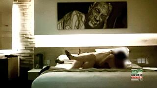 Spy Cam Catches Mexican Wife's First Time with Huge Cock in Tight Pussy