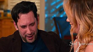 sugarbaby river lynn fucked by tommy pistol with panties on in old and young scene with daddy role and wet pussy action