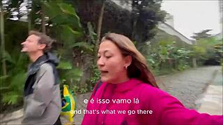 Brazilian Emo Group Turns Dinner Into Swinger Party With Natural Tits And Tattoos