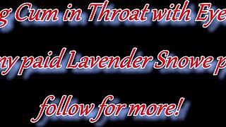 dommy mommy gets facefucked in knee high boots and glasses with cum in throat