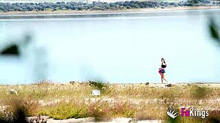 Briseida Myers, let's get horny in the swamp for nudist outdoor quickie fuck, says the European brunette.