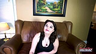 oh man, this busty brunette coed trinity is like totally into ridin' that cock in all kinda positions, ya know?