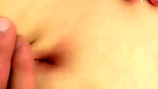 A good finger slides into this beautiful navels tight spot