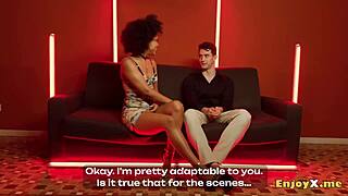 Fiery Spanish Couple In Brutal Interracial Hardcore With Cowgirl Riding Cum On Face And Hairy Pussy Licking