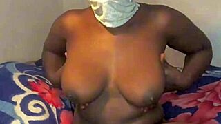 ebony amateur dances totally naked in homemade solo with tattooed ass shaking and softcore masturbation moves