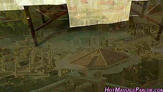 Hot asian masseuse jizz