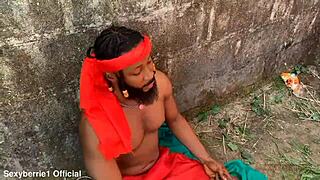 Slutty African Wife Bent Over And Fucked Doggystyle!