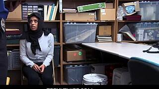 teenythief foreign busty teen 18+ shoplifter ella knox gets rough fucked in guards office with blowjob and pov