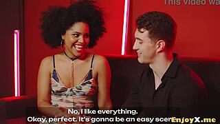 Fiery Spanish Couple In Brutal Interracial Hardcore With Cowgirl Riding Cum On Face And Hairy Pussy Licking