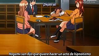 Whoa, check this college group with big tits and monster cocks in a wild 3some! 😈🍆