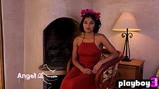 All Natural Milf Angel Constance Exposed Hot Body And Posed Naked Outdoor In Striptease