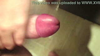 Young solo guy narrates stroking his huge monster cock to massive cum eruption