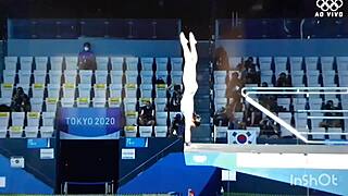 These diving girls have perfect bodies, so hot! 😍