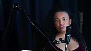 hey, this safada shows off her boquete skills after chatting about content creation as a long-term investment - gaúcha yasmin in sheer red lingerie