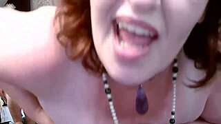 Look at my voluptuous body, now watch me ride this big white dildo after stripping