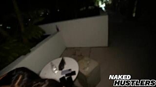 horny bitches turnt up in miami sucking big cock deepthroat ffm interracial outdoor