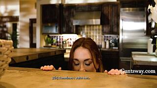 She came to watch but ended up scissoring and squirting in lesbian seduction