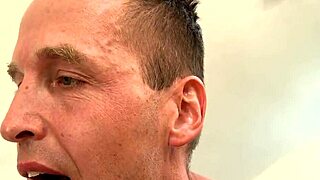 Why does this gracious hunk get his butt hole thrashed in gay sex with blowjob?