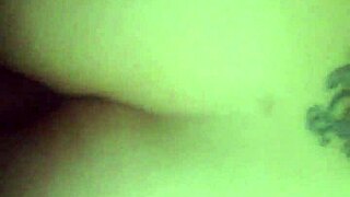 this tattooed whore took it from ass to mouth with her friend