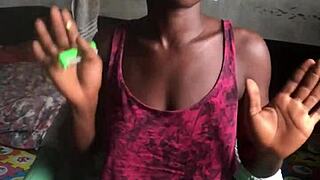 Crazybitch smoking in lane lords room in sexy clothes