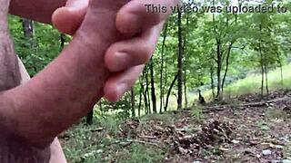 Clitlicker662 update 9 img 1209 sep 30 2024... just me gettin' sloppy with my cock outdoors.