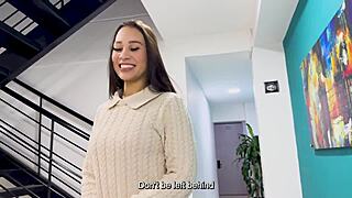 uber driver mr matamorros fucks daniela andrea's tight wet pink pussy with big bbc. he cums in her mouth in the bedroom.