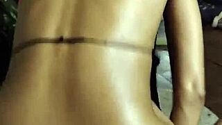 hey, this hairy latina wife couldn't resist sitting on her husband's cock in homemade interracial action