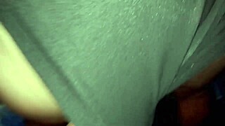Amateur Big Pussy Creampied in Bent Over Doggystyle
