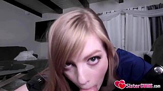 Teen slut Dolly Leigh in cosplay got her ass drilled by stepbro with deepthroat.