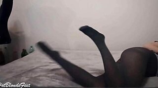 Oh wow, I really love Miley Grey's sexy legs!